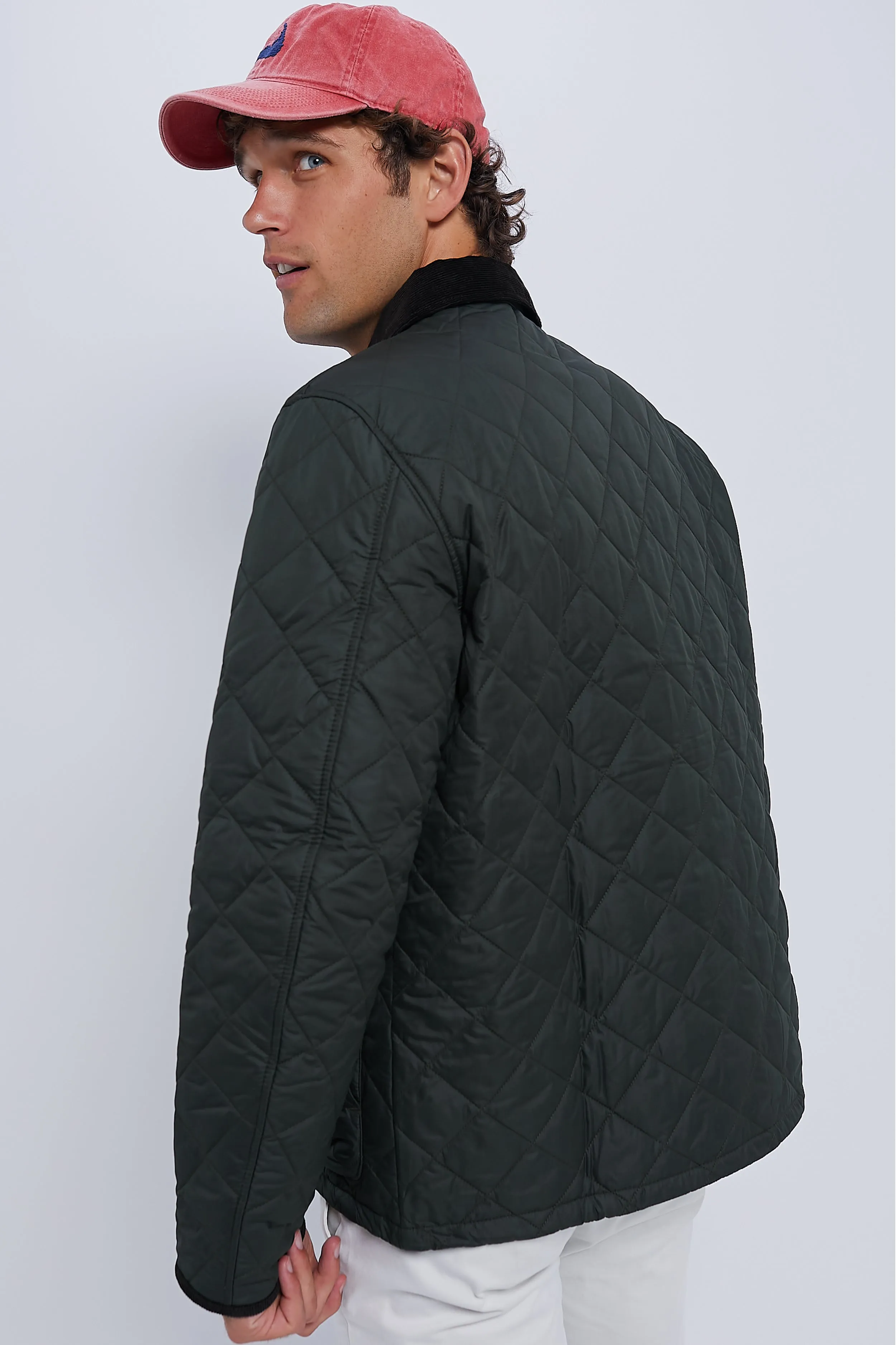 Sage Hornby Quilted Jacket