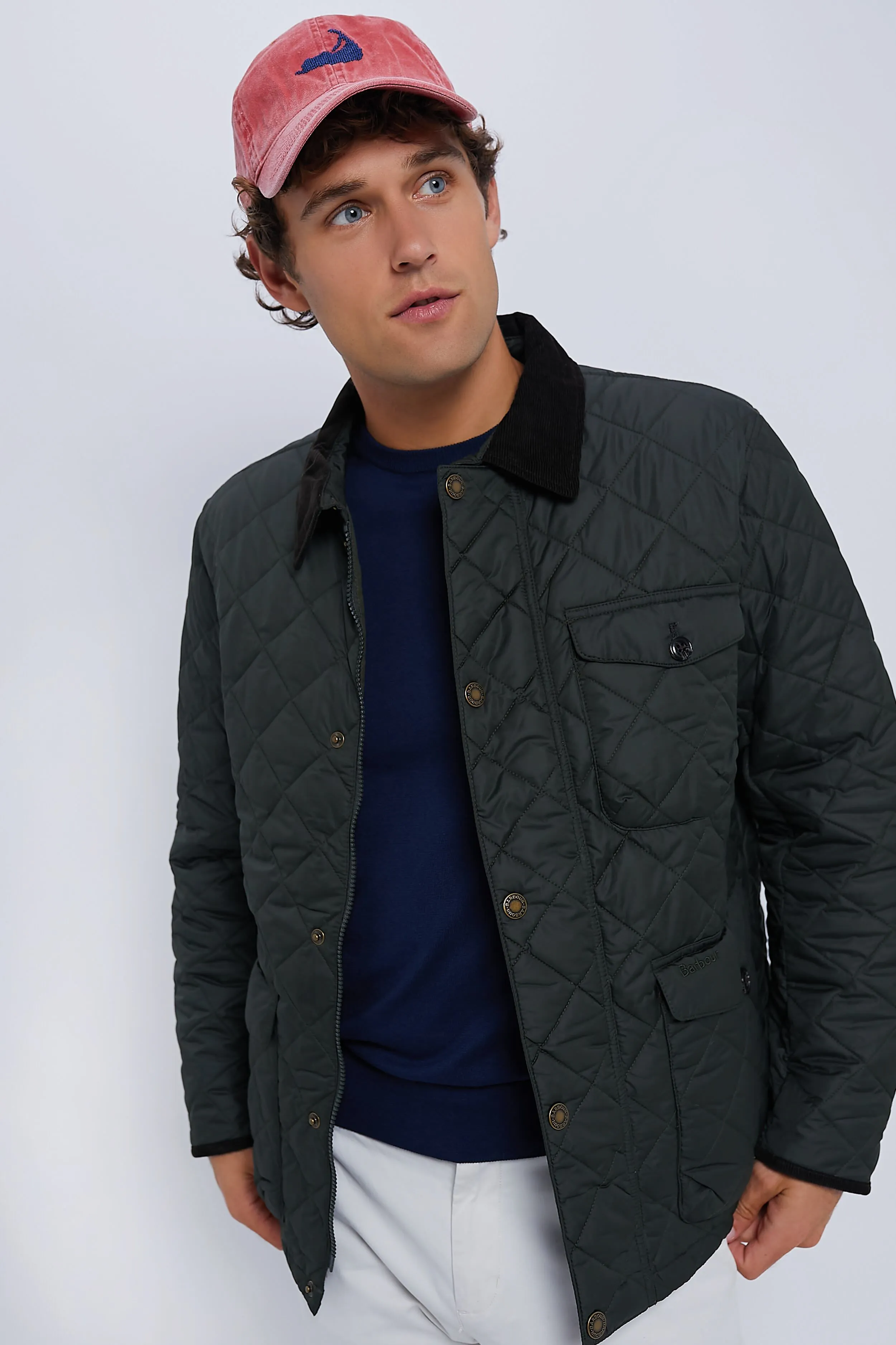 Sage Hornby Quilted Jacket