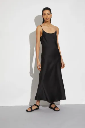 Saint Art New York - Haley Slip Dress in Black