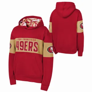 San Francisco 49ers Youth Pullover Sweatshirt Hoodie