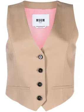 Sand Coloured Gilet