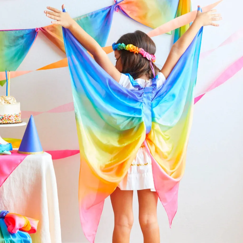 Sarah's Silks Fairy Wings - Rainbow