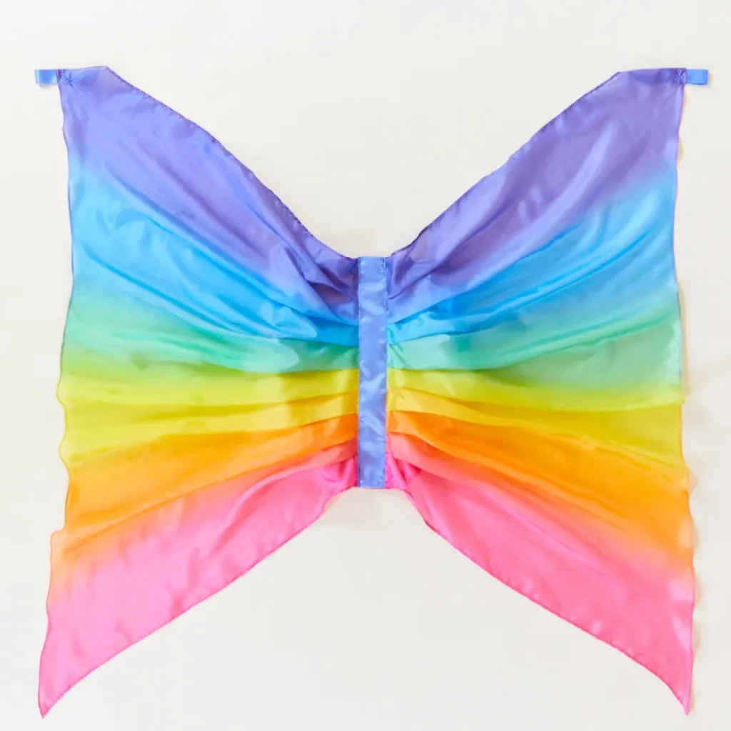 Sarah's Silks Fairy Wings - Rainbow