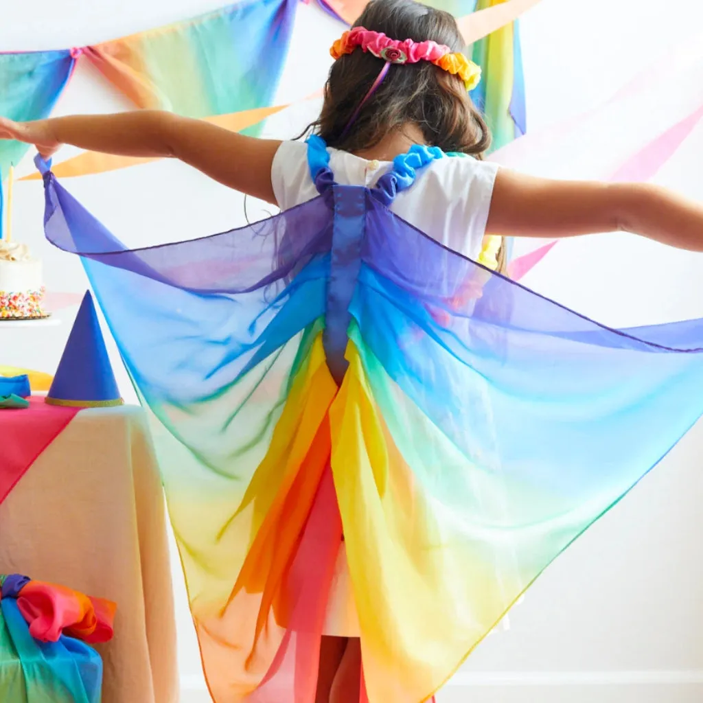 Sarah's Silks Fairy Wings - Rainbow