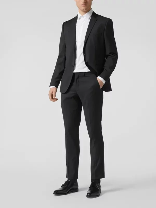 SELECTED HOMME BLAZER SLIM LIAM BLZ FLEX black