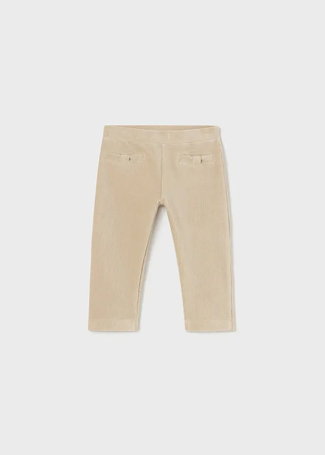 Sepia Girl’s Corduroy Knit Basic Pants - Select Size