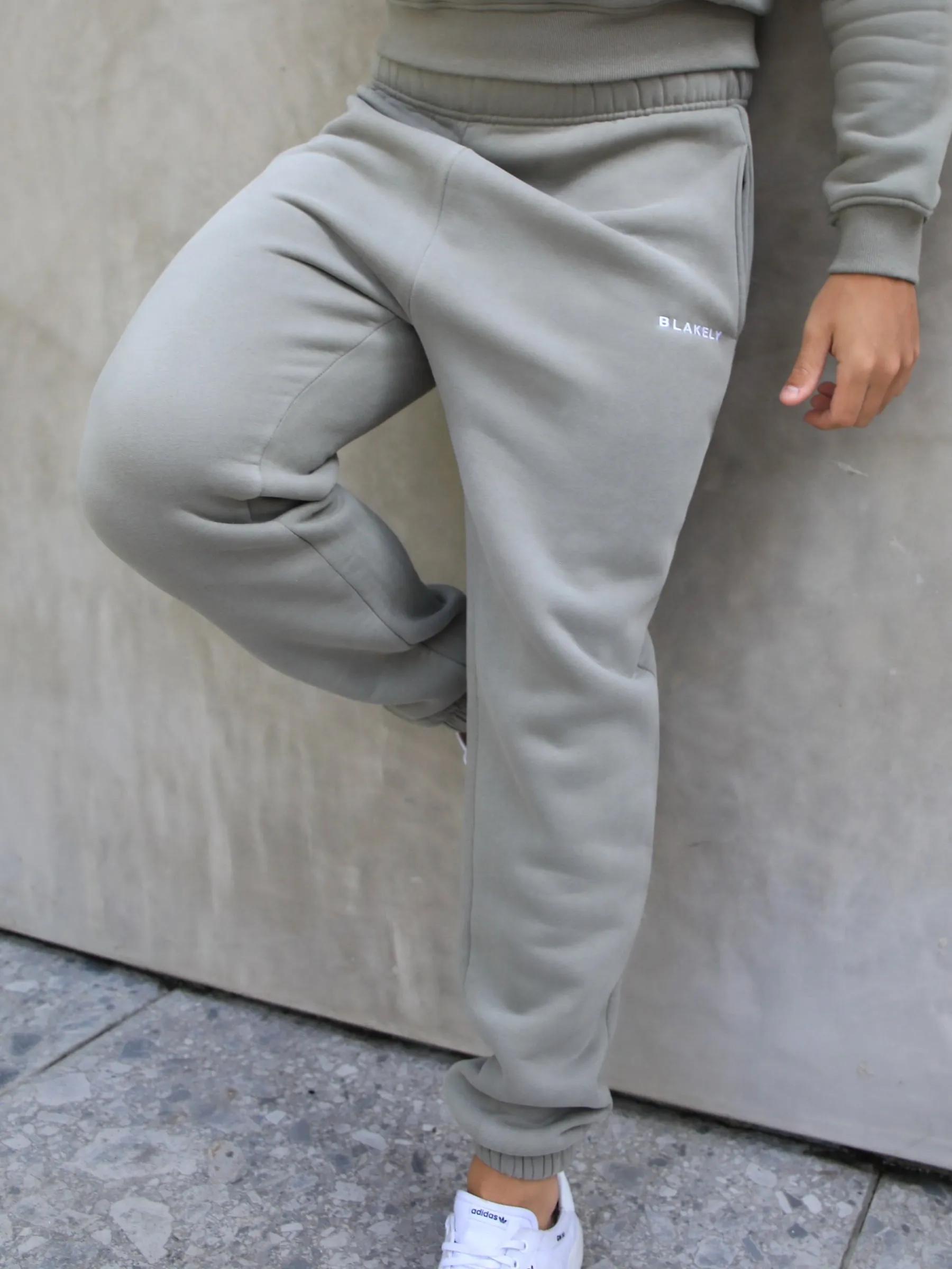 Series Relaxed Sweatpants - Stone Grey