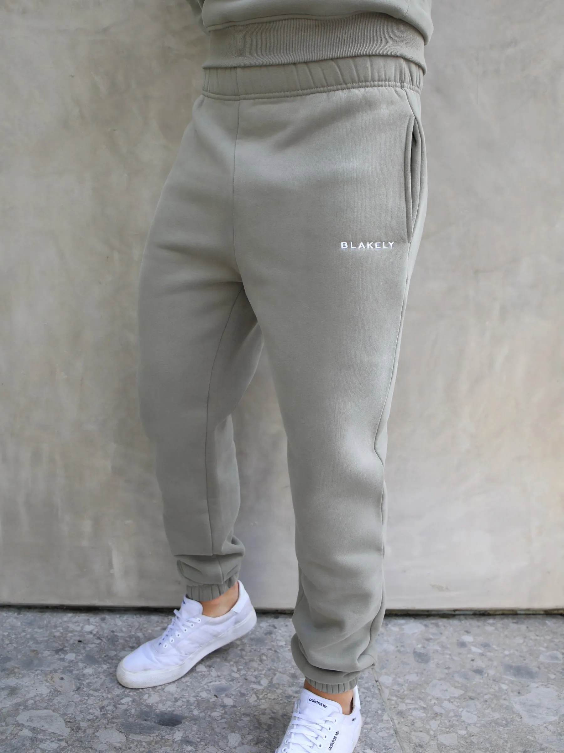 Series Relaxed Sweatpants - Stone Grey