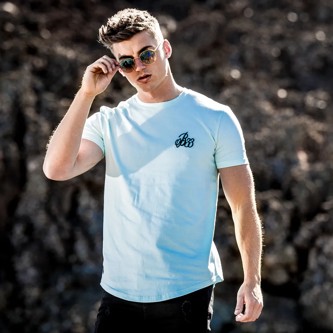 Signature Tee - Light Blue