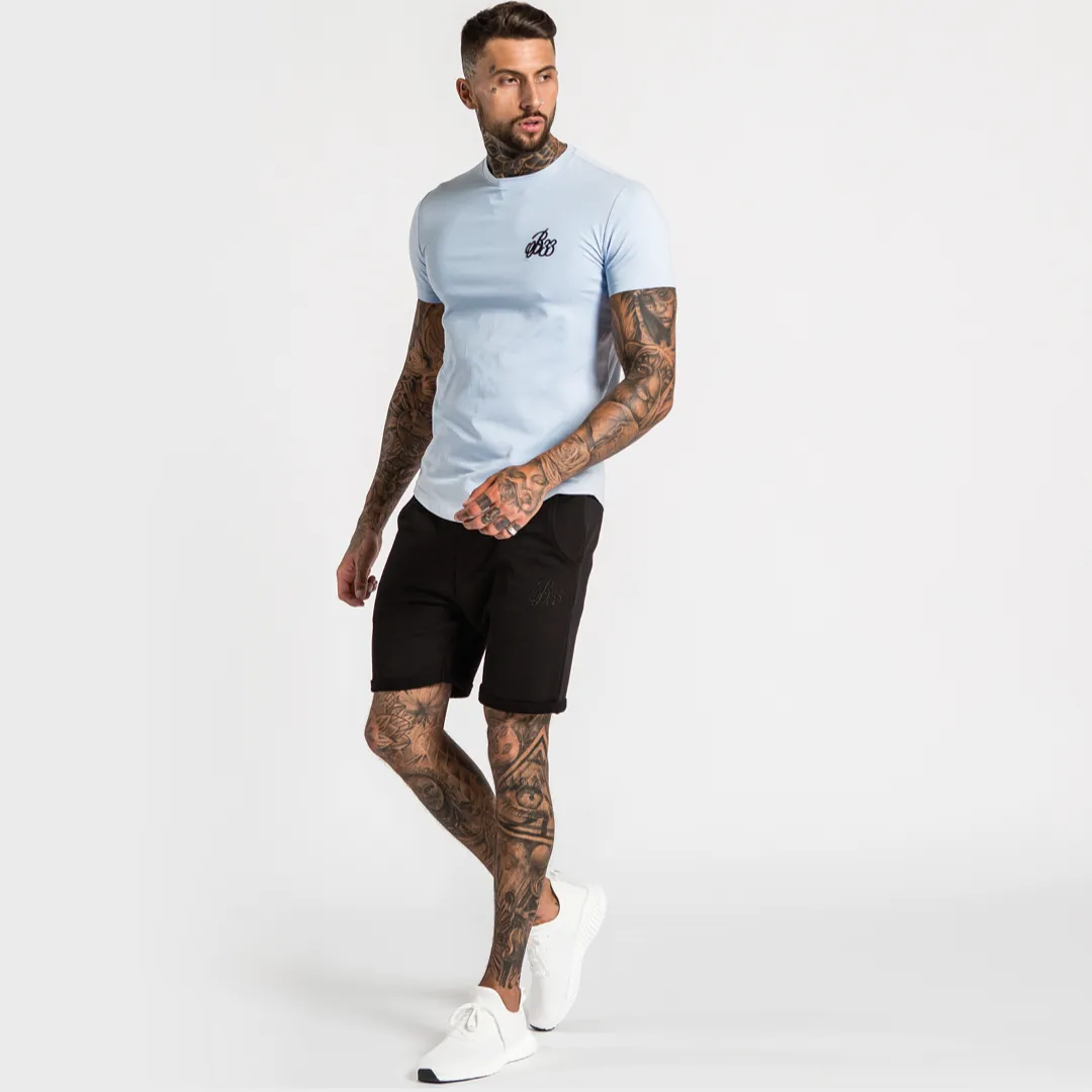 Signature Tee - Light Blue