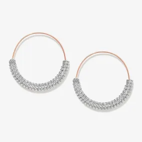 Sim hoop earrings