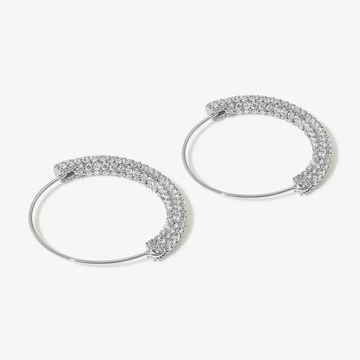 Sim hoop earrings