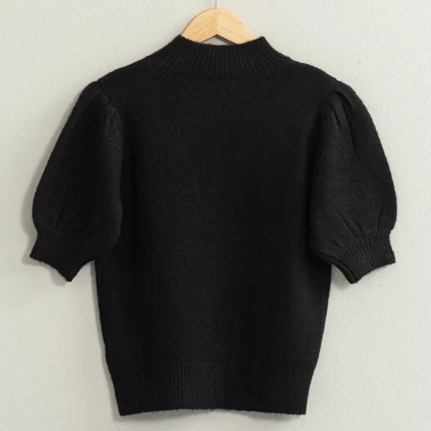 Soft Embrace Puff Sleeve Sweater