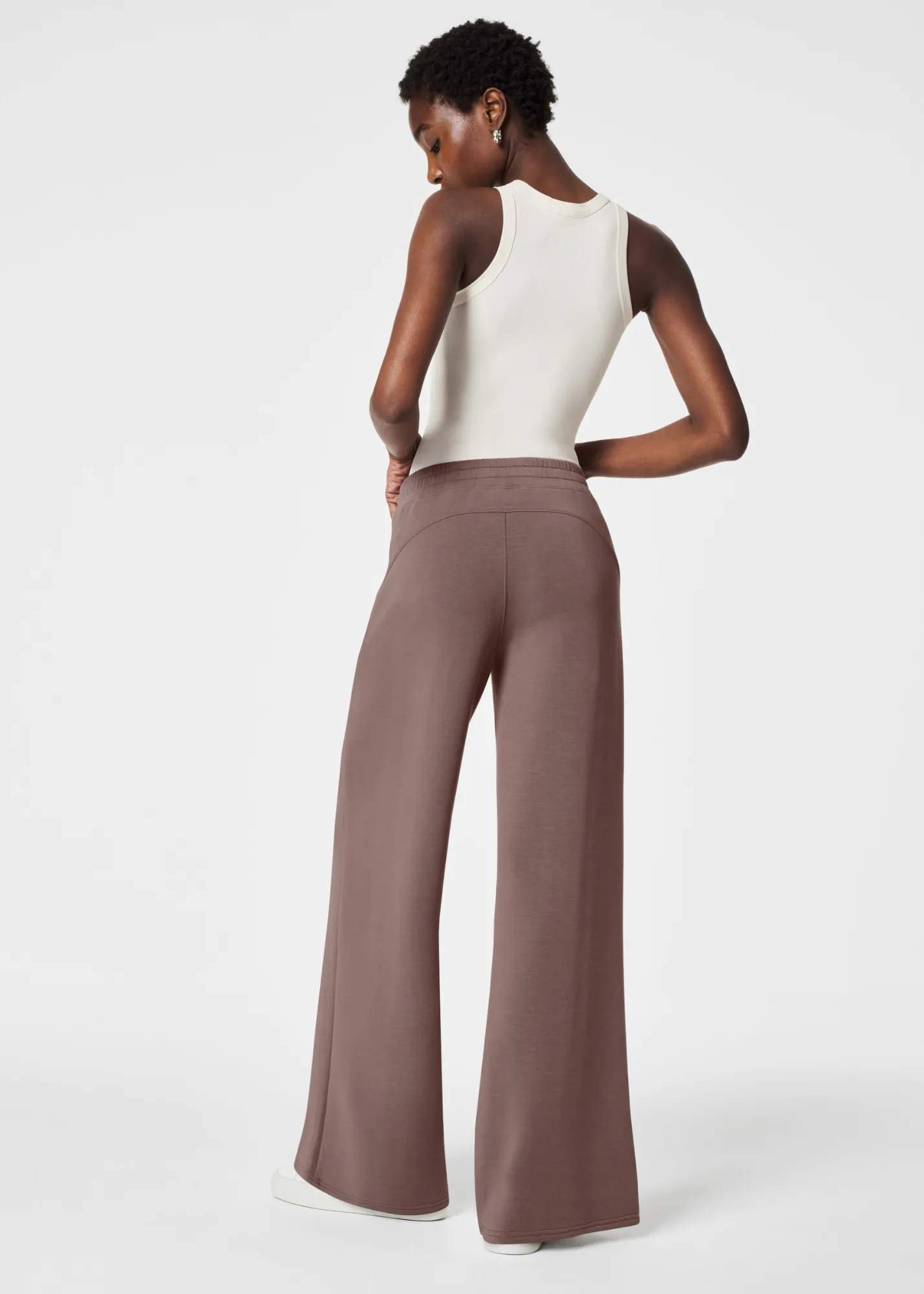 Spanx AirEssentials Wide Leg Pants - Smoke