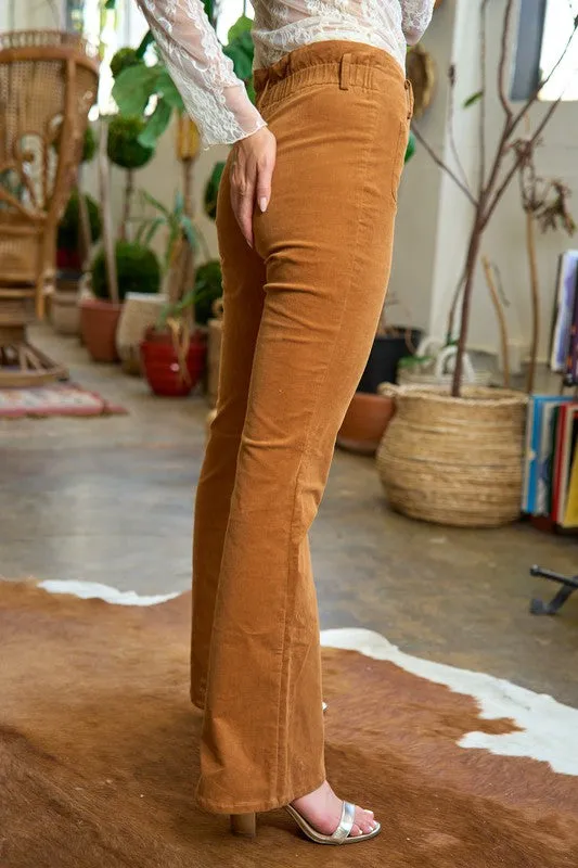 Sunshine Corduroy Flare Pants