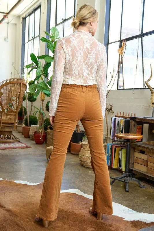 Sunshine Corduroy Flare Pants