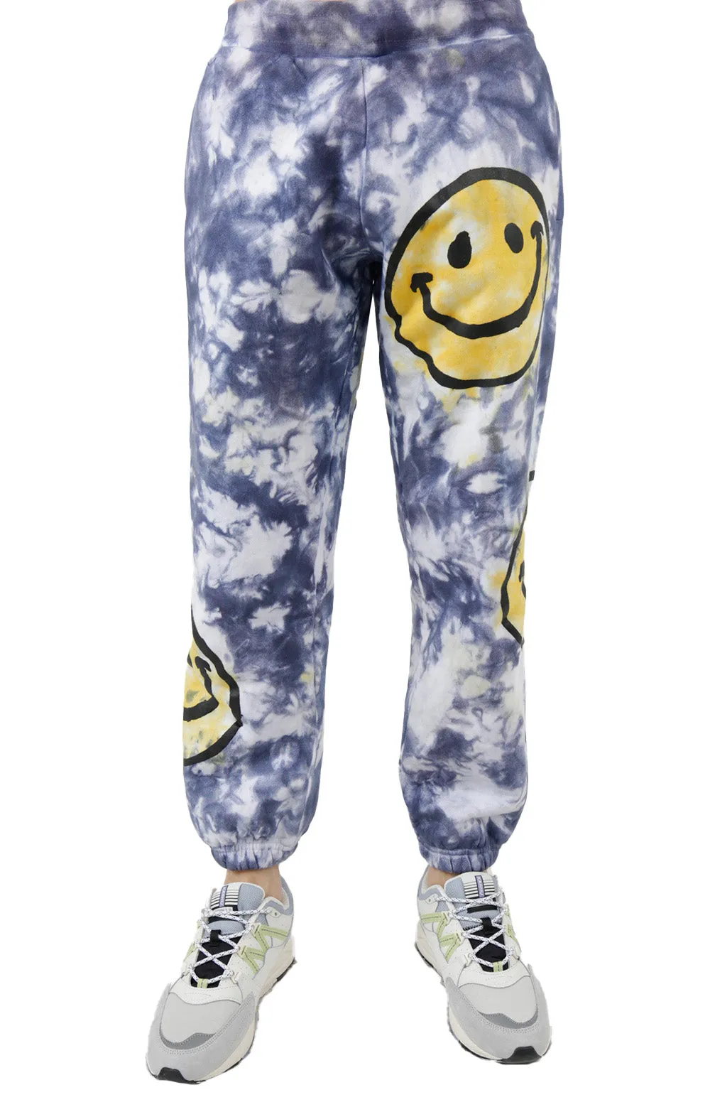 Sunshine Smiley Tie-Dye Sweatpants