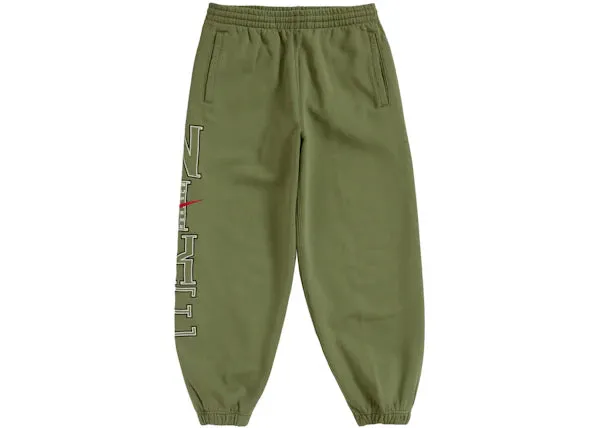 Supreme Nike Sweatpants Olive