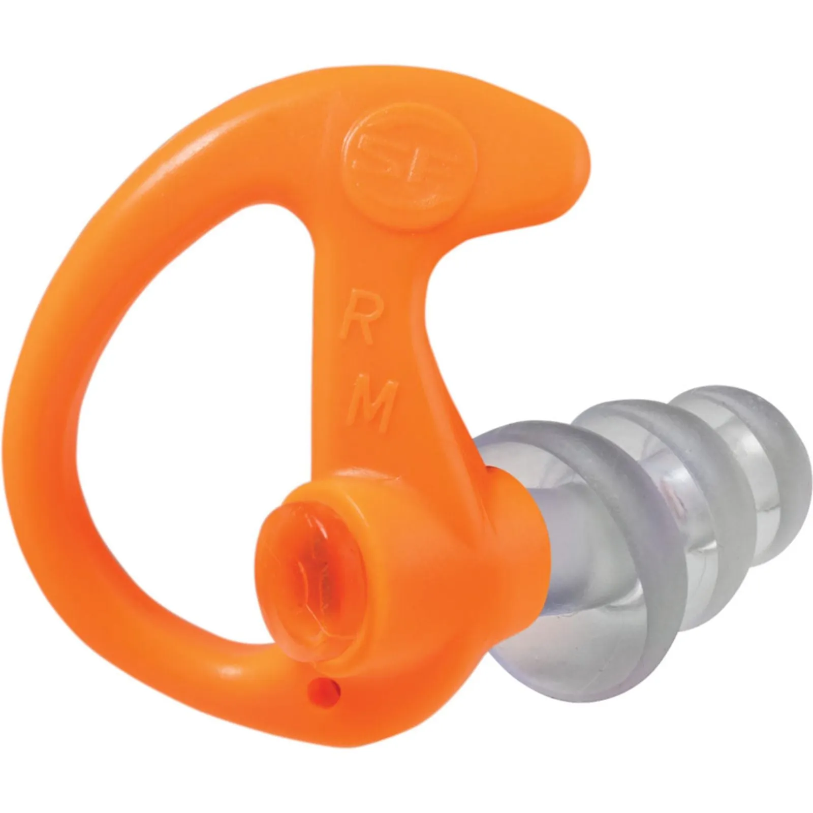 SureFire Triple Flanged Full Block Earplugs Med 1 Pr Orange