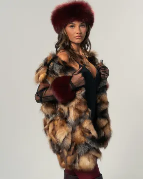 “Switzerland” Fox Fur Multicolor Vest/Gilet