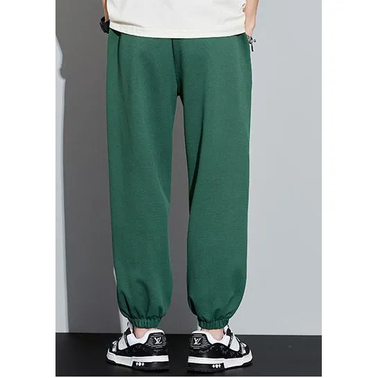 Tapered Knitted Sports Elastic Waist Sweatpant