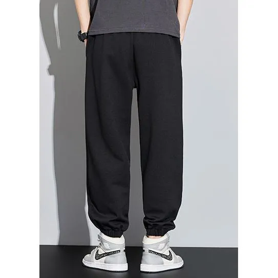 Tapered Knitted Sports Elastic Waist Sweatpant