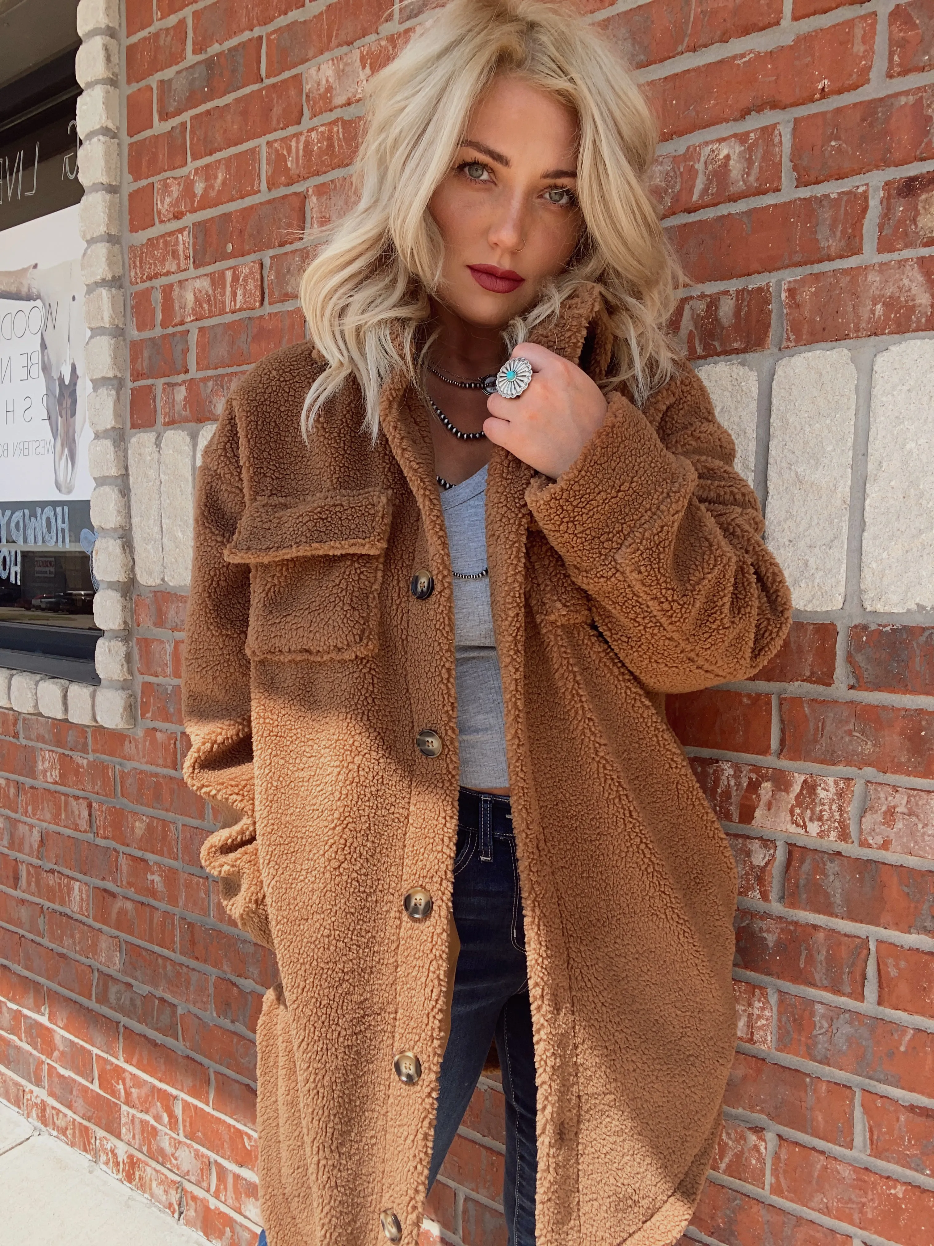 Teddy Bear Oversize Jacket