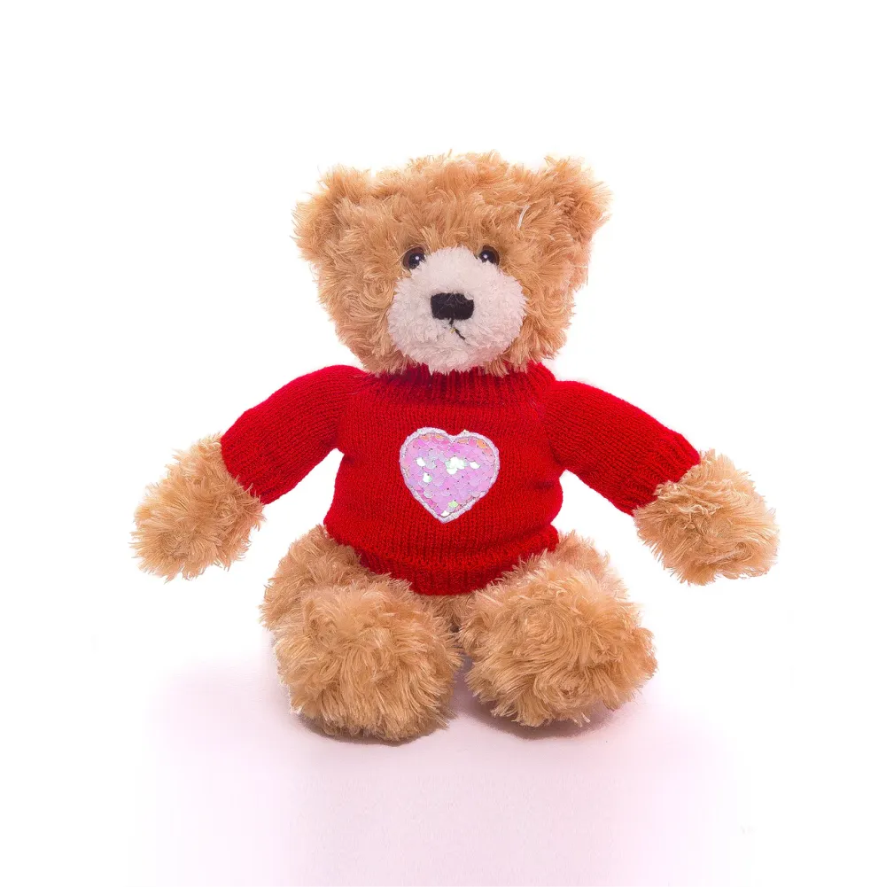 Teddy Bear with Love Sweater 12"