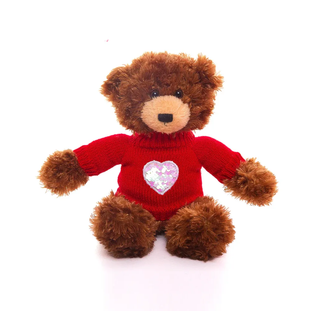 Teddy Bear with Love Sweater 12"