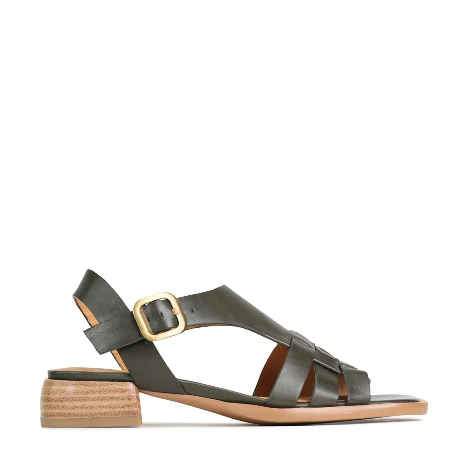 TERRI ANKLE STRAP SANDALS LEATHER