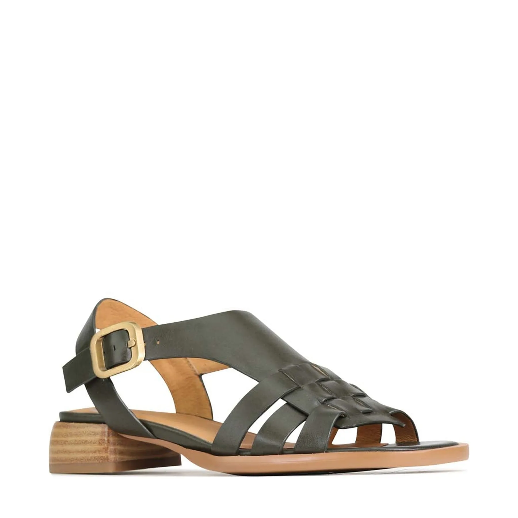 TERRI ANKLE STRAP SANDALS LEATHER