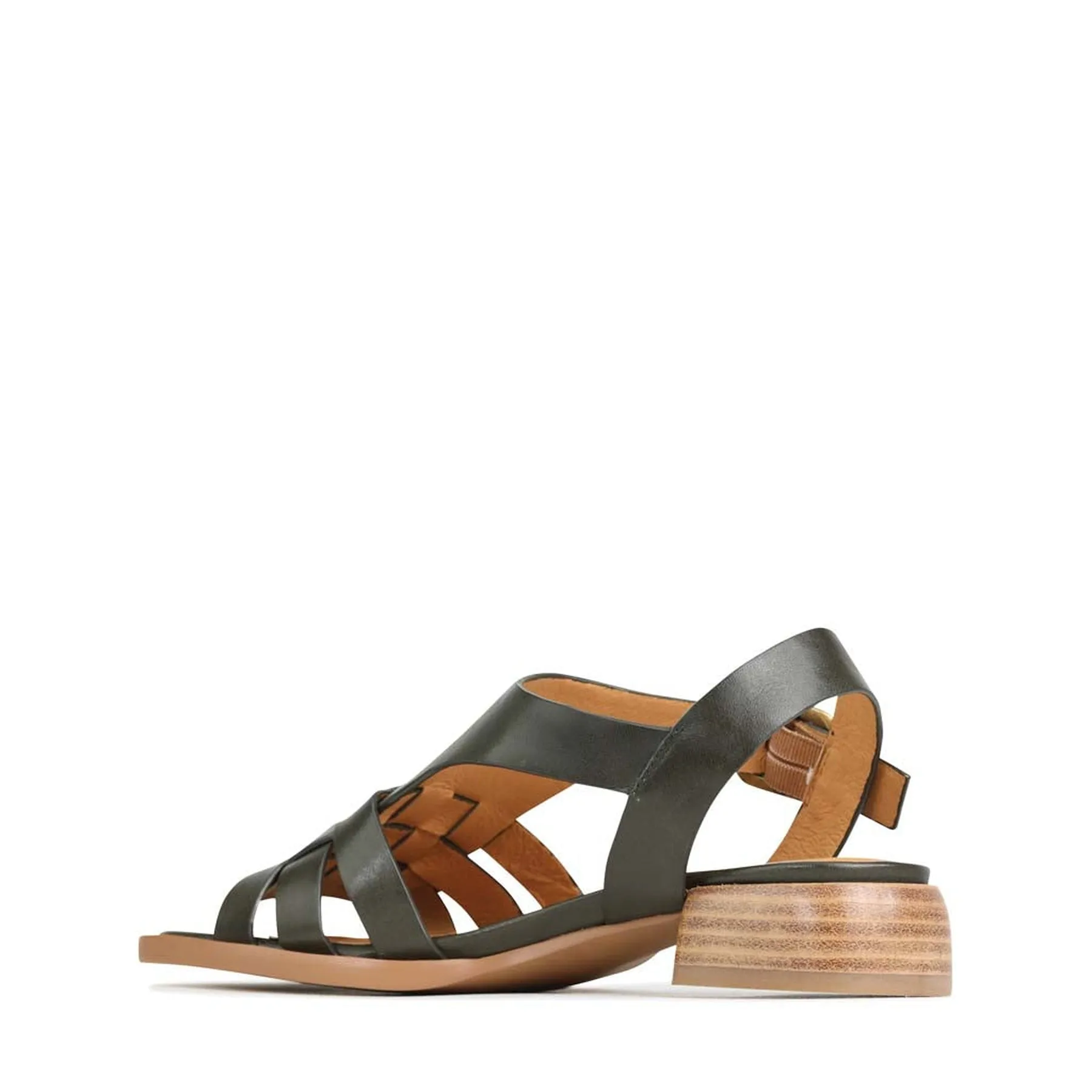 TERRI ANKLE STRAP SANDALS LEATHER