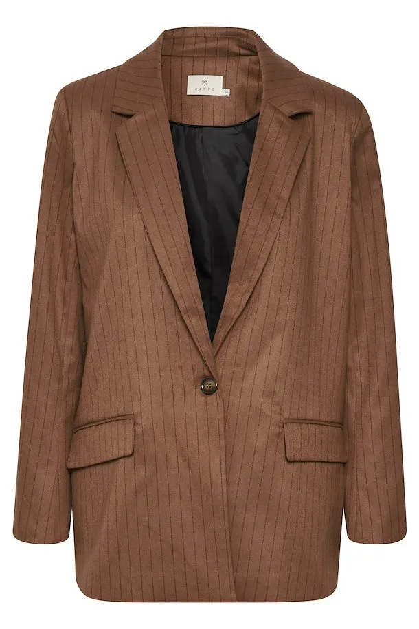 The Ebona Blazer - Toffee Brown