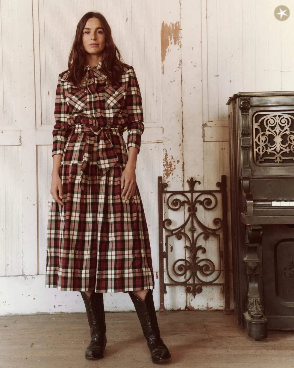 The Great - The Highland Skirt in Mill Plaid