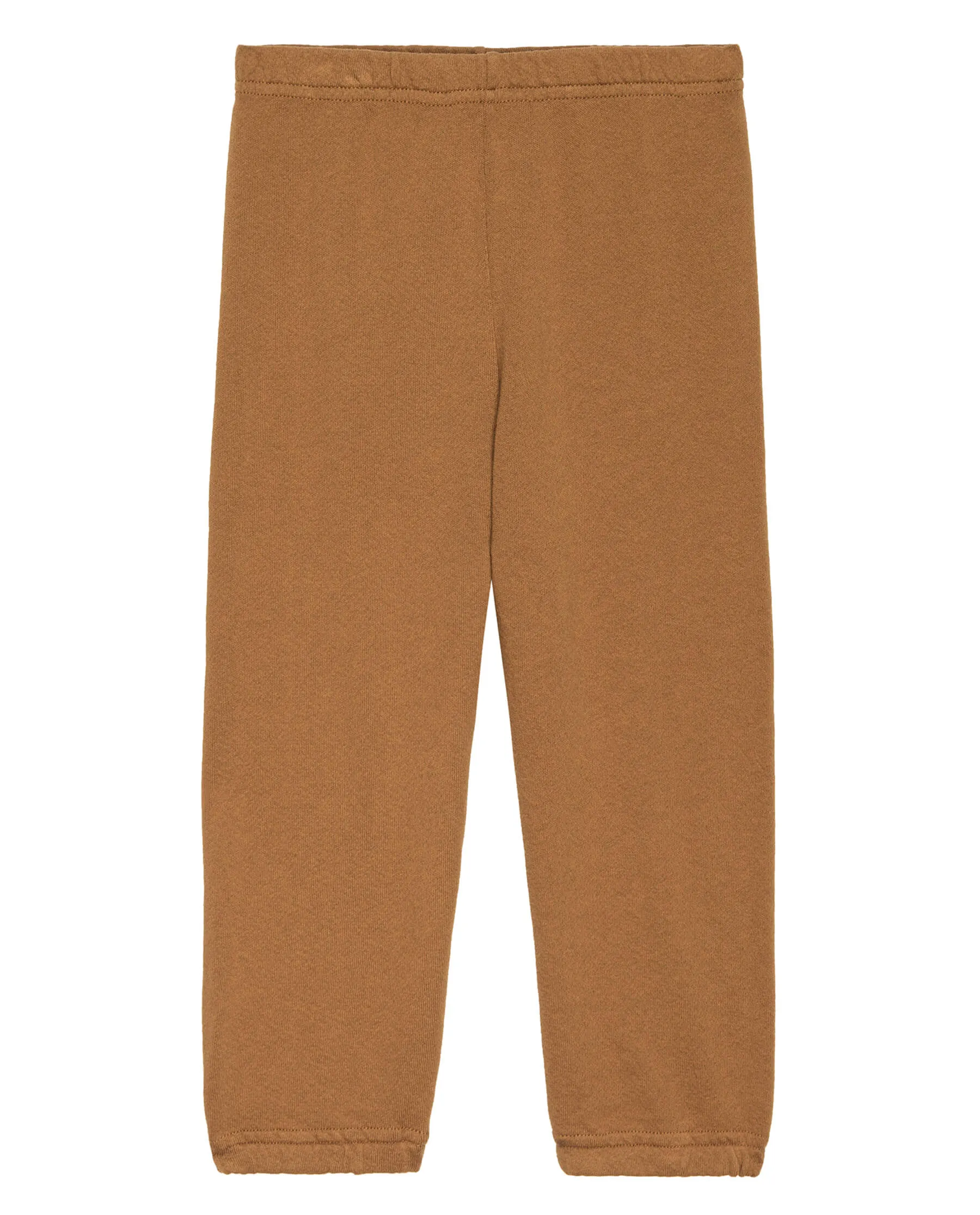 The Little Stadium Sweatpant. Solid -- Bright Maple