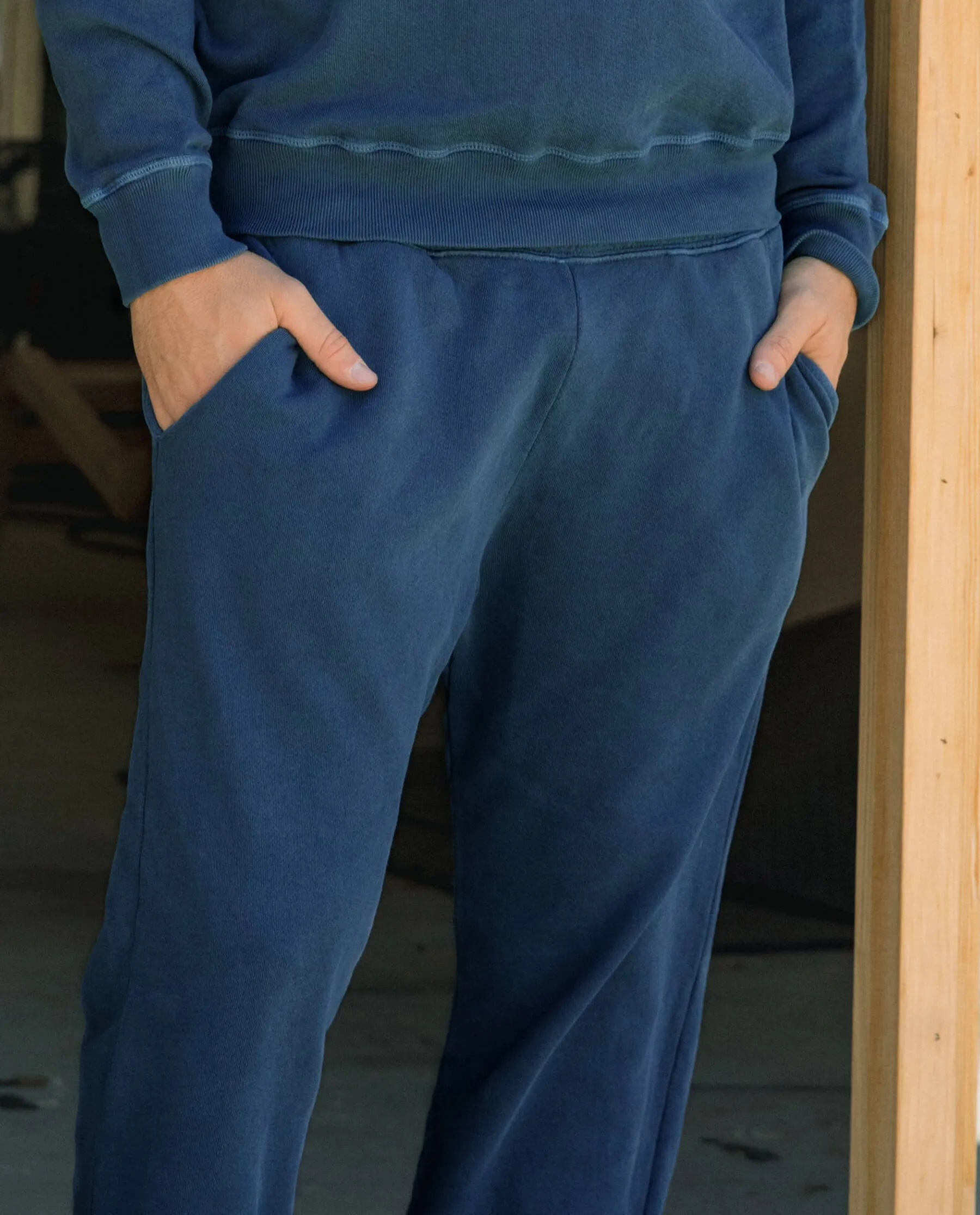 The Men's Stadium Sweatpant. -- Dark Denim