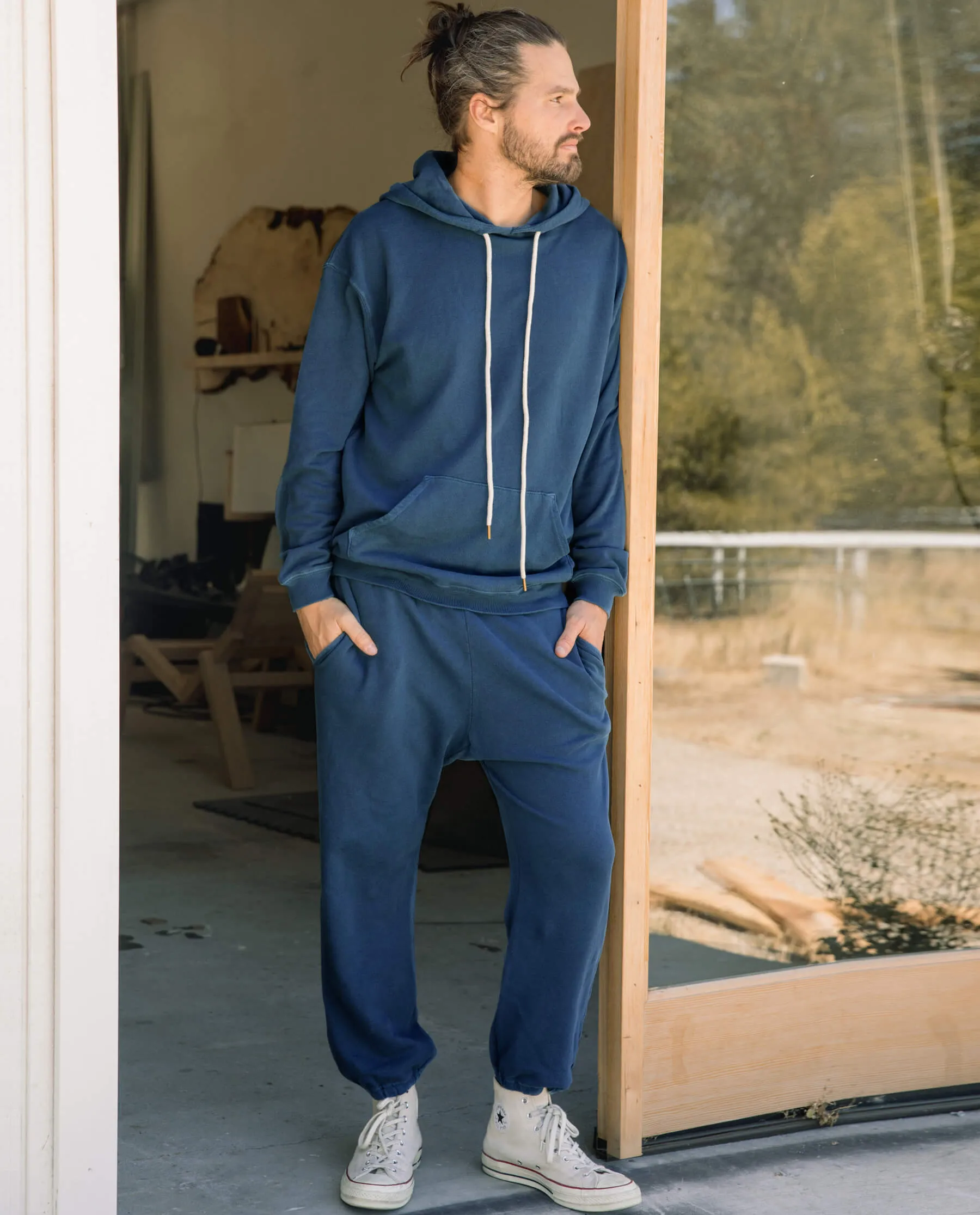 The Men's Stadium Sweatpant. -- Dark Denim