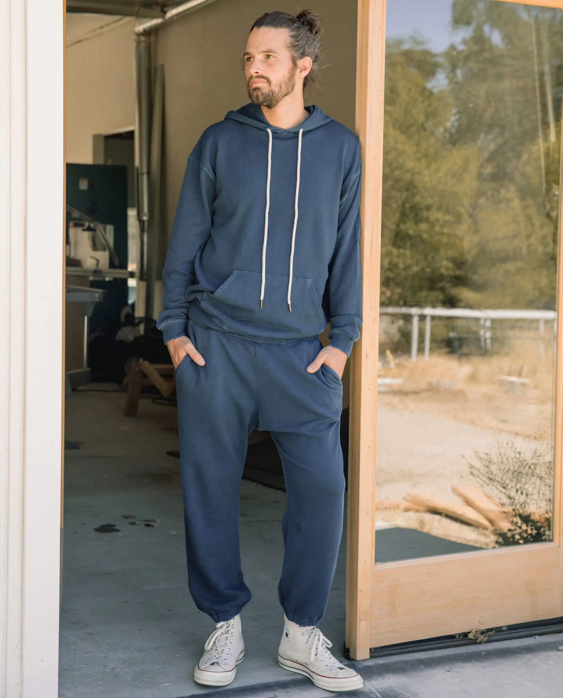 The Men's Stadium Sweatpant. -- Dark Denim