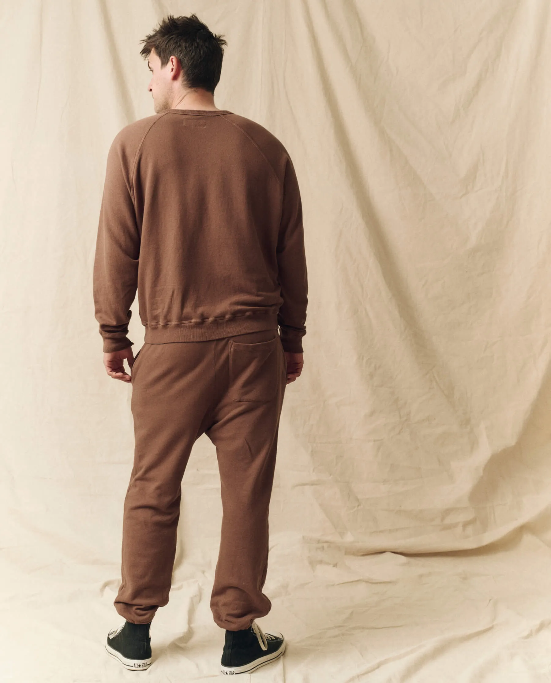 The Men's Stadium Sweatpant. Solid -- Hickory