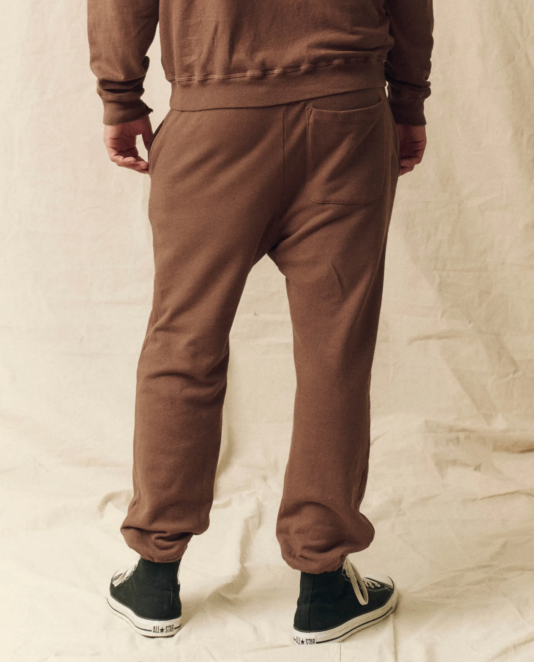 The Men's Stadium Sweatpant. Solid -- Hickory