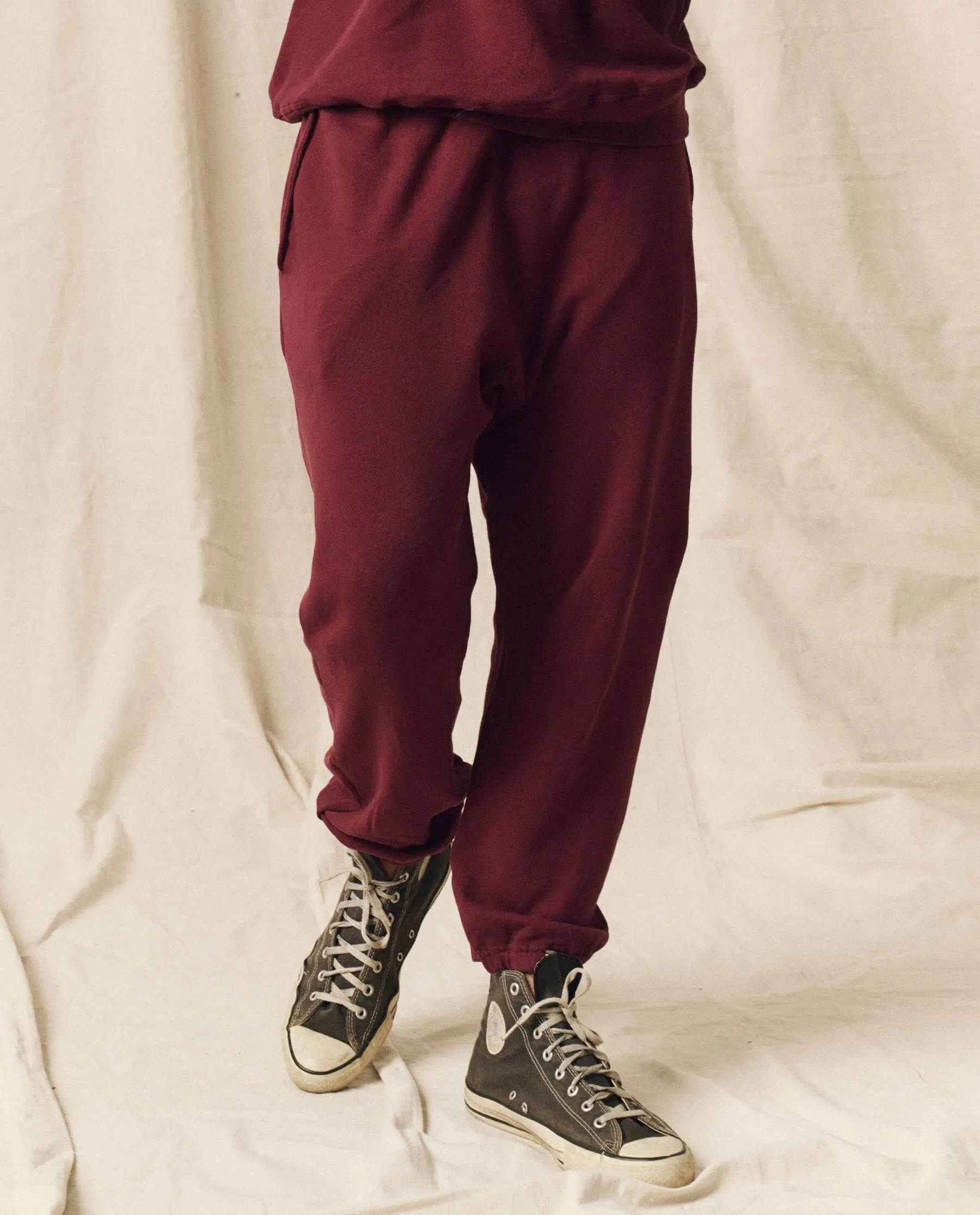 The Men’s Stadium Sweatpant. Solid -- Mulled Wine