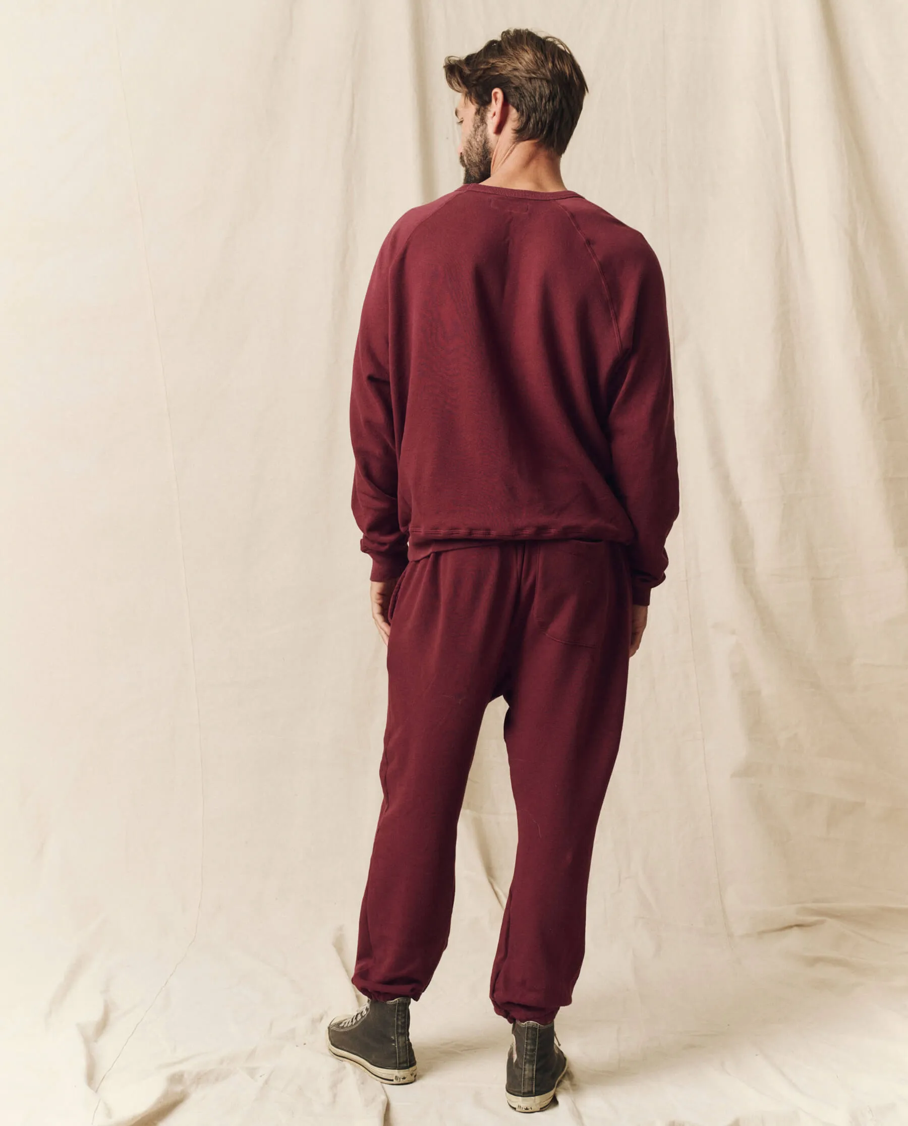 The Men’s Stadium Sweatpant. Solid -- Mulled Wine