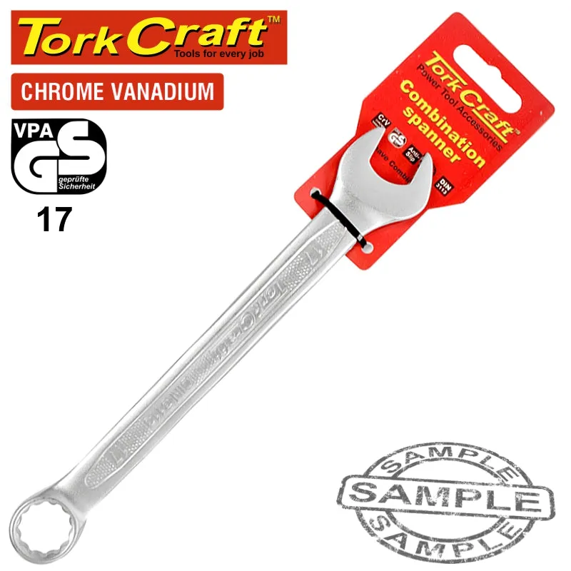 TORK CRAFT COMBINATION  SPANNER 17MM TC50017