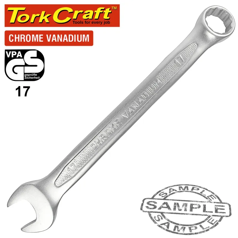 TORK CRAFT COMBINATION  SPANNER 17MM TC50017