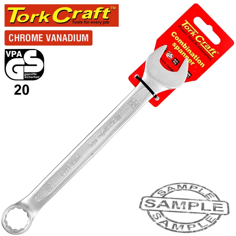 TORK CRAFT COMBINATION  SPANNER 20MM TC50020