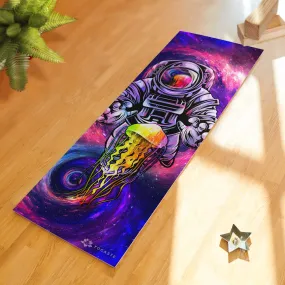 Trippy Astronaut Yoga Mat