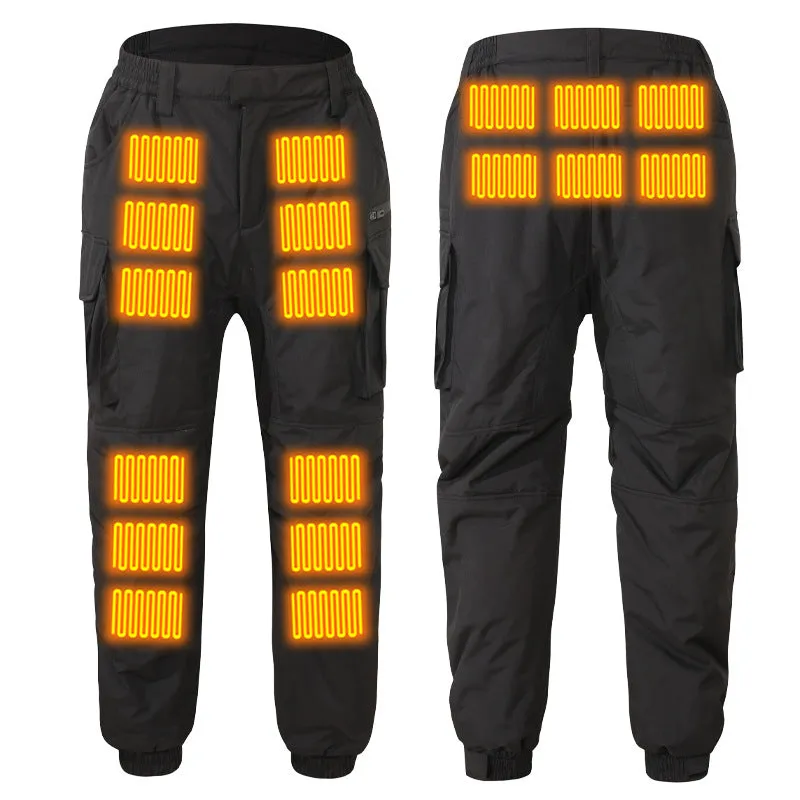 Unisex 18 Areas Heated Cargo Pants