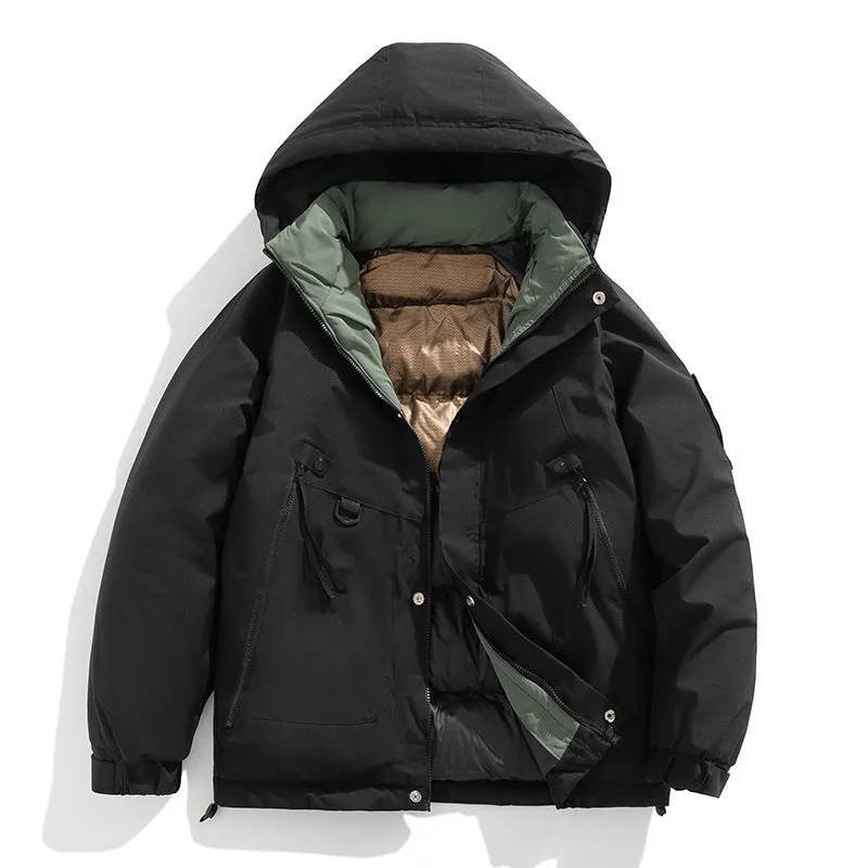 Unisex Hooded and Padded Warm Coat