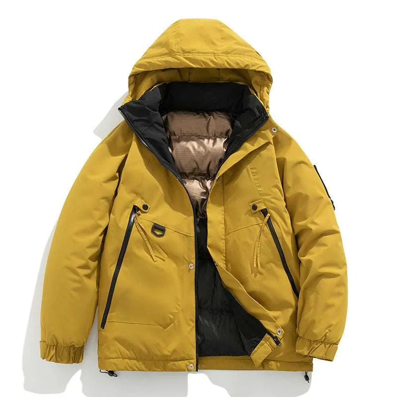 Unisex Hooded and Padded Warm Coat