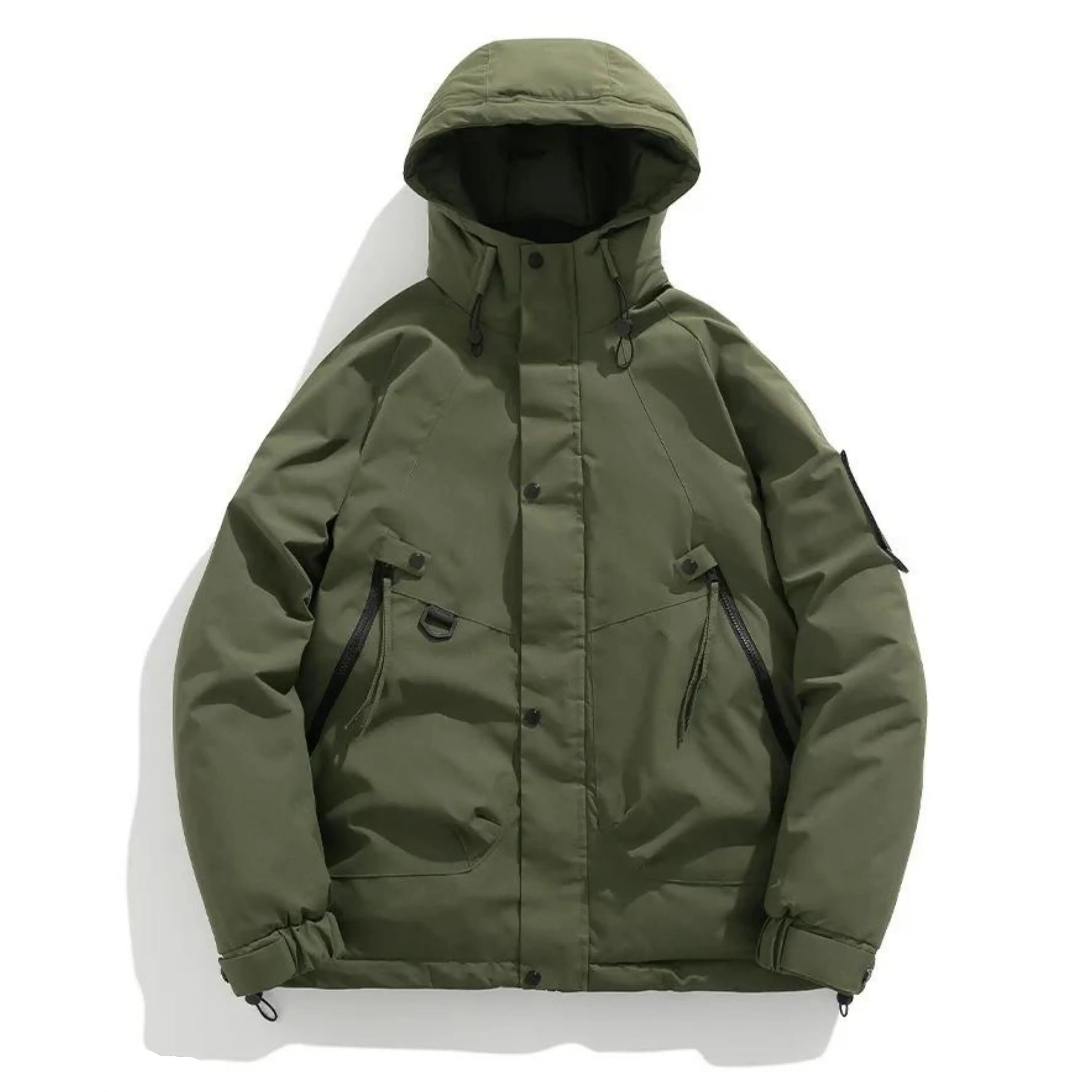 Unisex Hooded and Padded Warm Coat